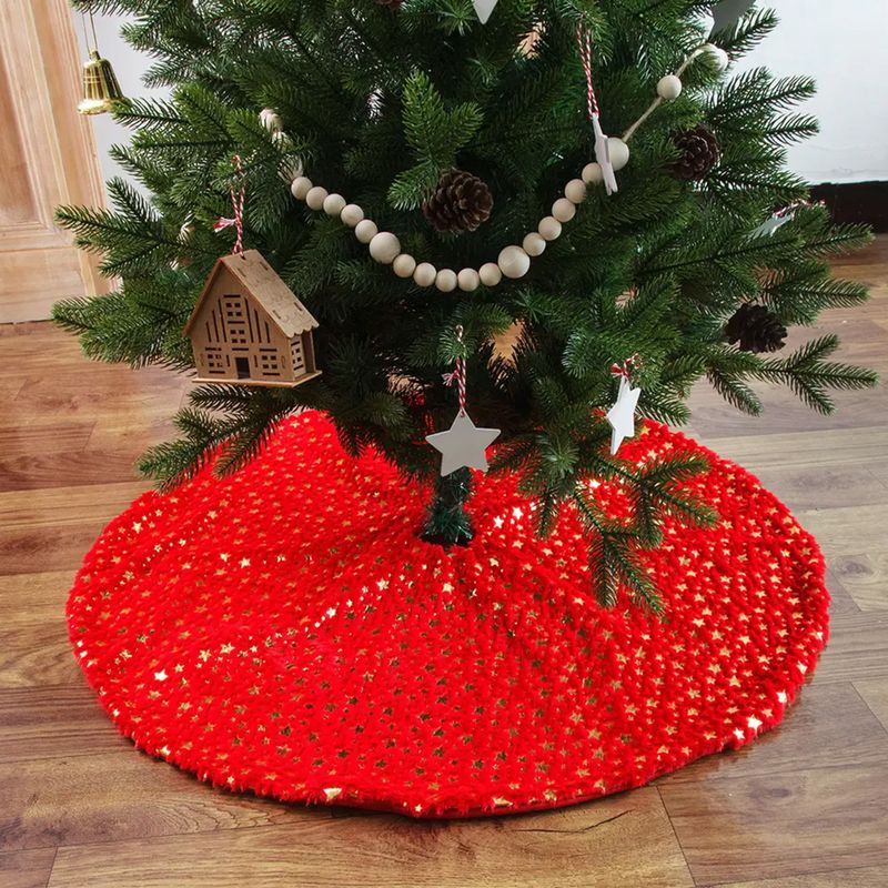 Weihnachtsbaumdecke Christbaum-Rock Tannenbaum-Teppich Baumrock-Matte