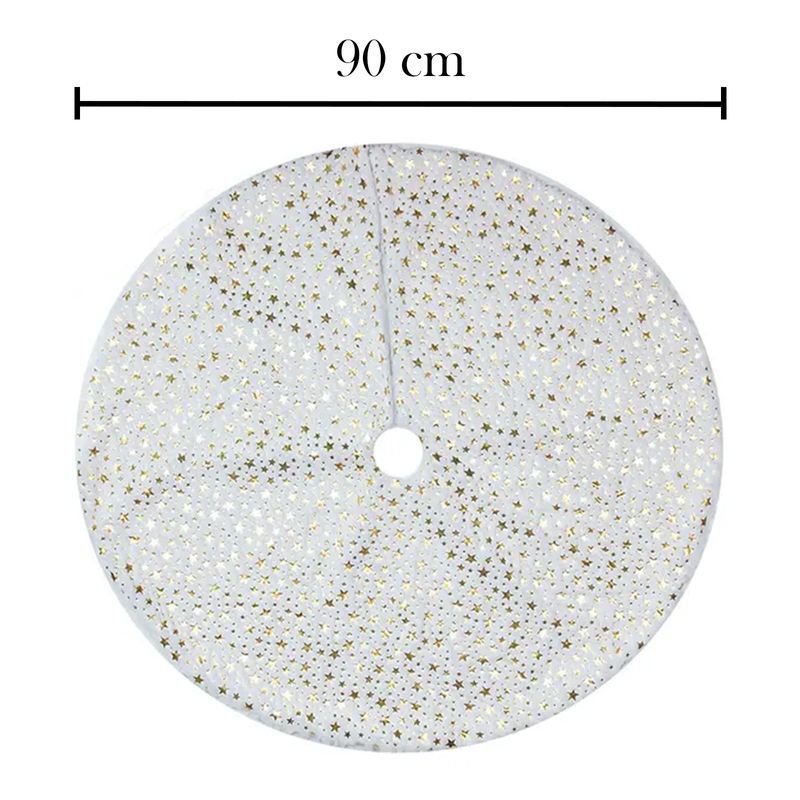 Christbaum-Rock Weihnachtsbaumdecke Tannenbaum-Teppich Baumrock-Matte
