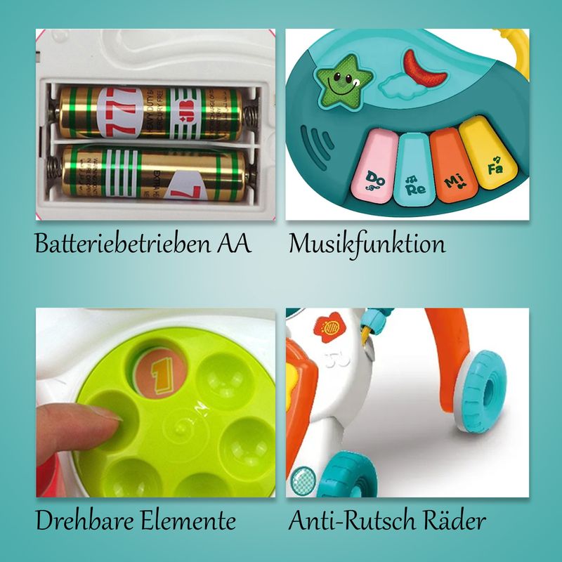 Baby Walker Lauflernwagen Laufwagen Lauflernhilfe Laufhilfe Gehfrei