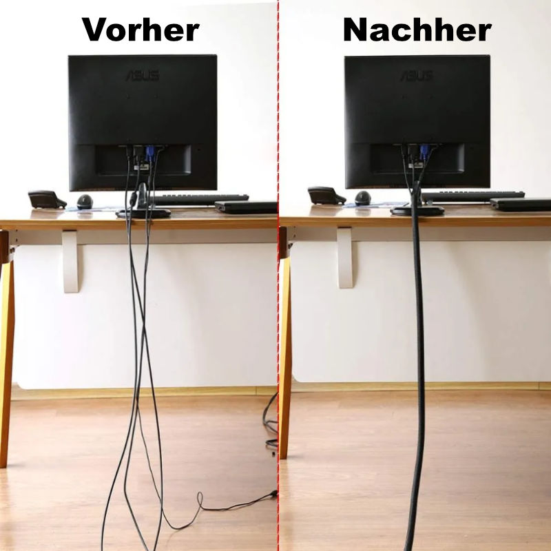 Schlauch zur Kabelführung Kabelmantel Kabelgewebeschlauch Kabelhülle