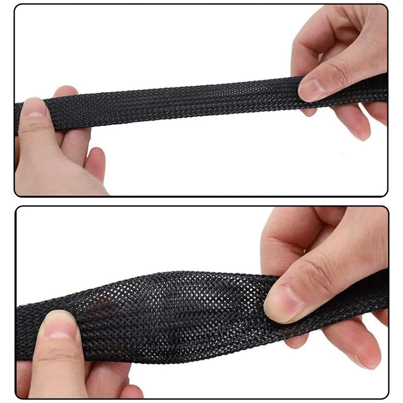 Schlauch zur Kabelführung Kabelmantel Kabelgewebeschlauch Kabelhülle