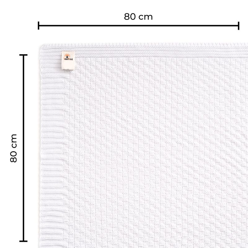 Babydecke Baumwolldecke Erstlingsdecke Wickeldecke Kinder Strickdecke