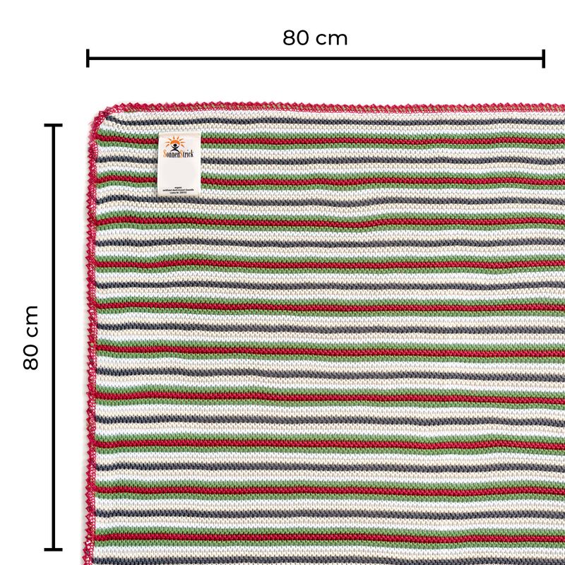 Babydecke Strickdecke Kinder Kuscheldecke Baumwolldecke Säuglingsdecke