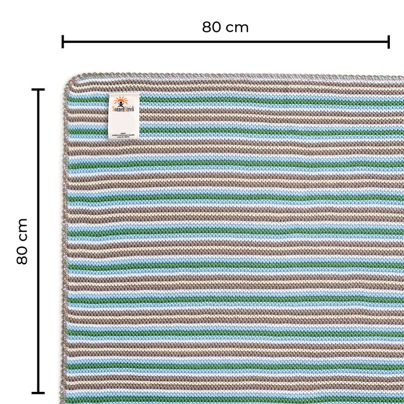 Kuscheldecke Babydecke Strickdecke Kinder Baumwolldecke Säuglingsdecke