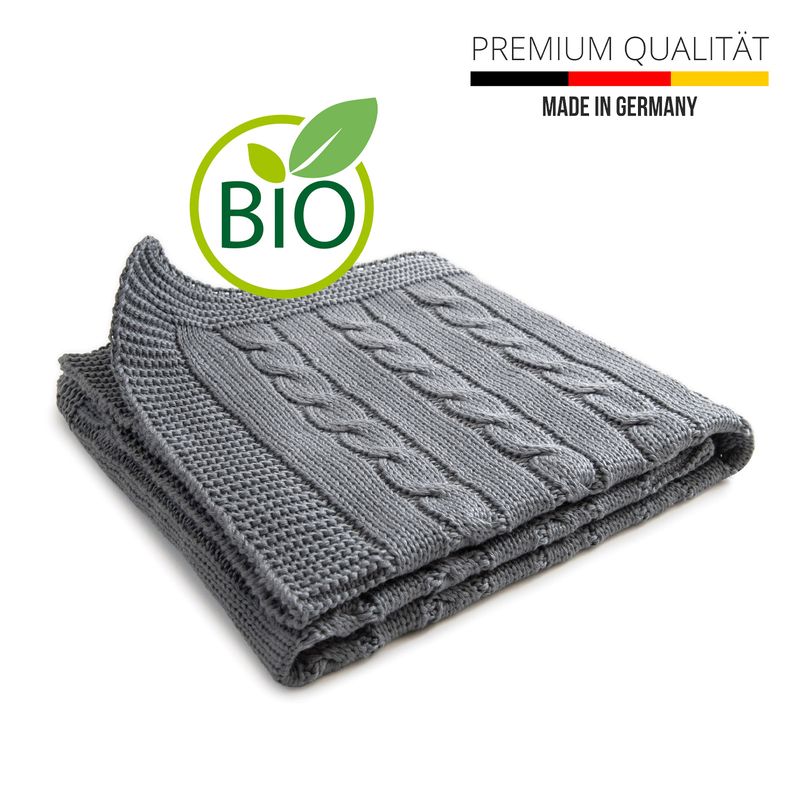 Baumwolldecke Babydecke Kinderkuscheldecke Neugeborenen-Decke