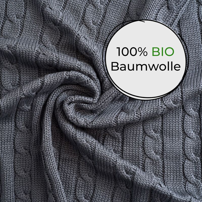 Baumwolldecke Babydecke Kinderkuscheldecke Neugeborenen-Decke