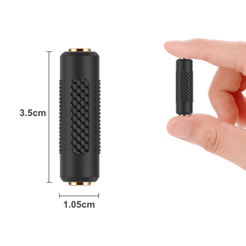 female Audio-Adapter Jackadapter female to female Klinkenkupplung