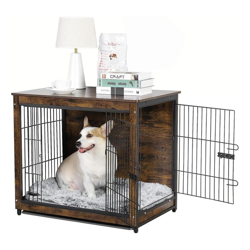 Möbel-Hundebox Grösse S Hundekäfig Haustierkäfig Beistelltisch