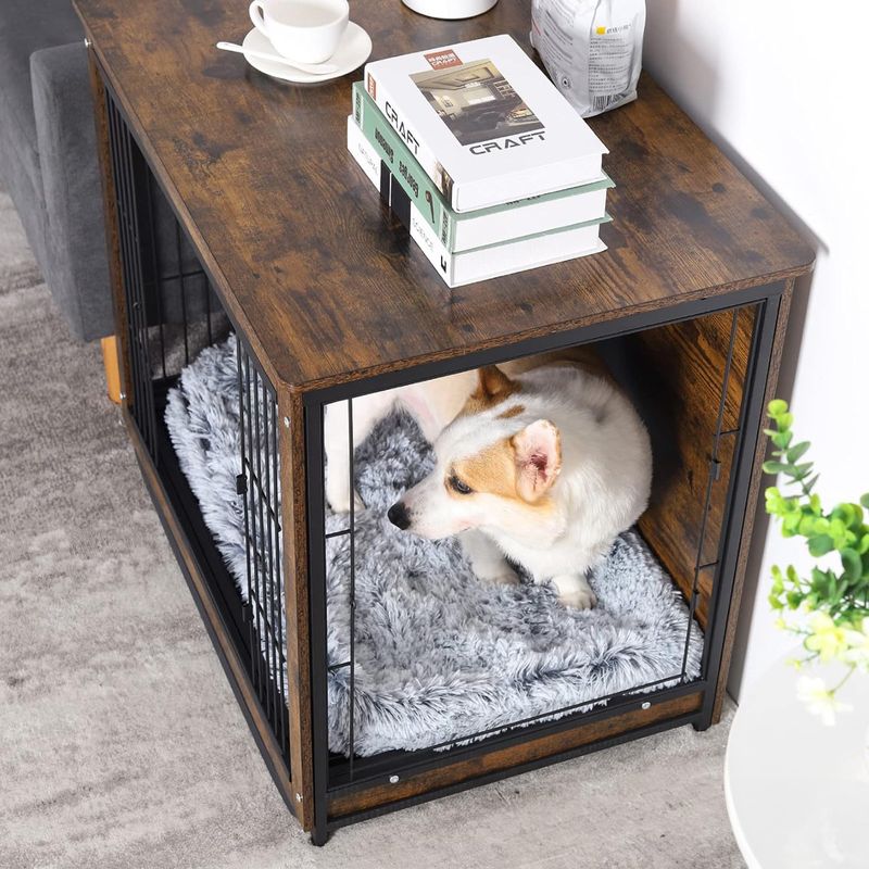 Möbel-Hundebox Grösse S Hundekäfig Haustierkäfig Beistelltisch