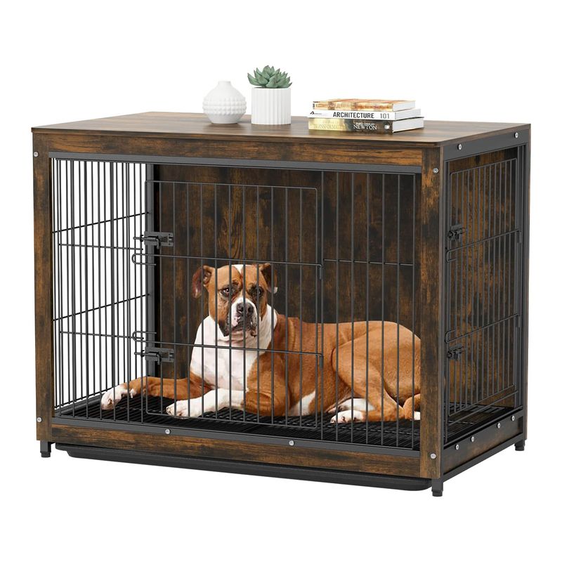 Möbel-Hundebox Grösse M Hundekäfig Haustierkäfig Beistelltisch