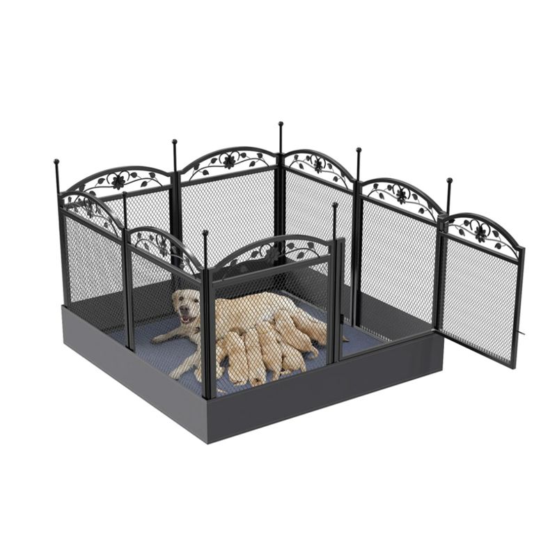 Tiergehege Freigehege Welpenauslauf Welpenlaufstall Welpengitter