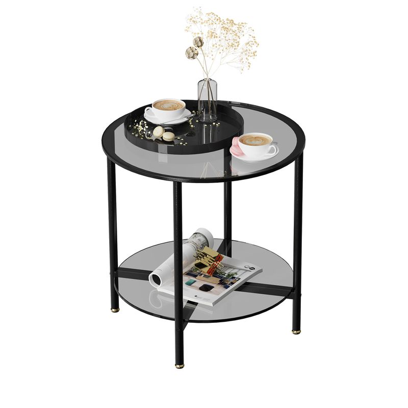 Beistelltisch Wohnzimmertisch Couchtisch Glastisch Sofatisch