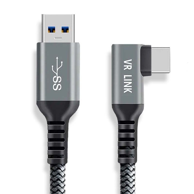 Kabel für VR Brille 3m Oculus Quest 1 + 2 Datenkabel VR Headset