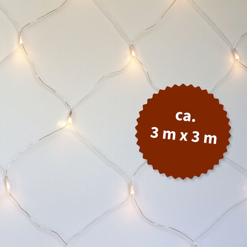 Lichternetz Lichterkette Lichtvorhang Lichtgirlande Weihnachten LED
