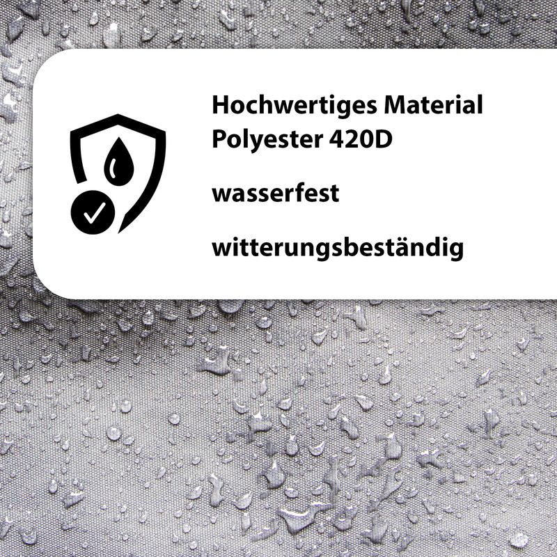 Grill Abdeckung Haube Überzug Abdeckplane Schutzplane Verhüllung