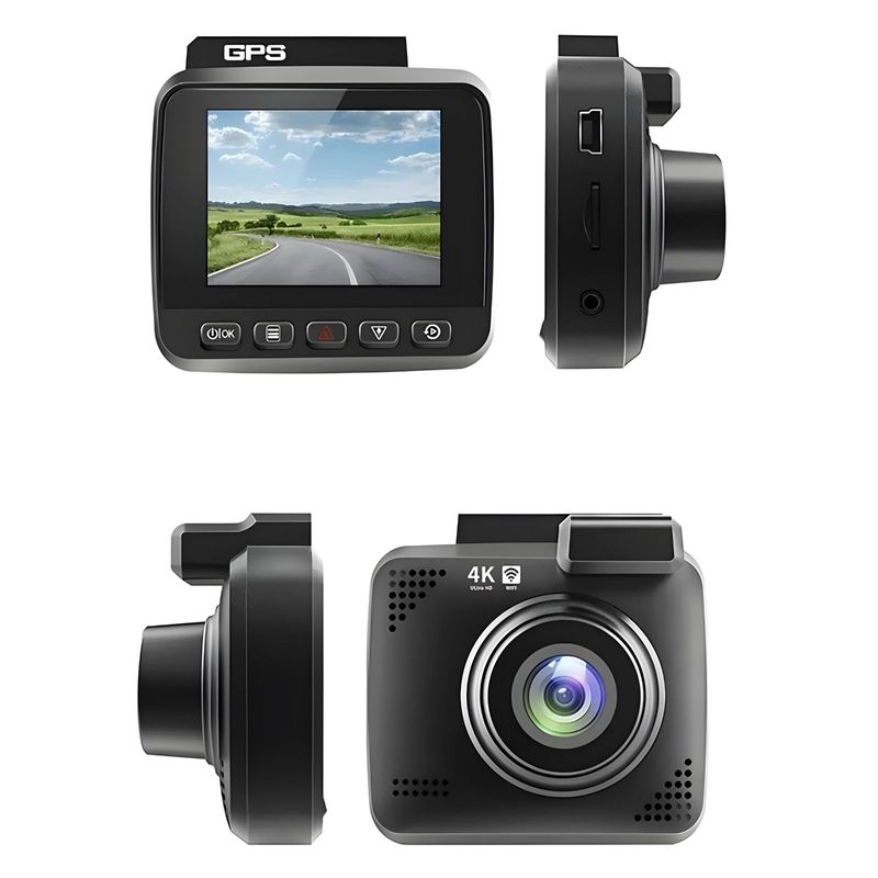 4K Dual-Dashcam Onboard-Kamera Autofront-Kamera Nachtsichtkamera Auto