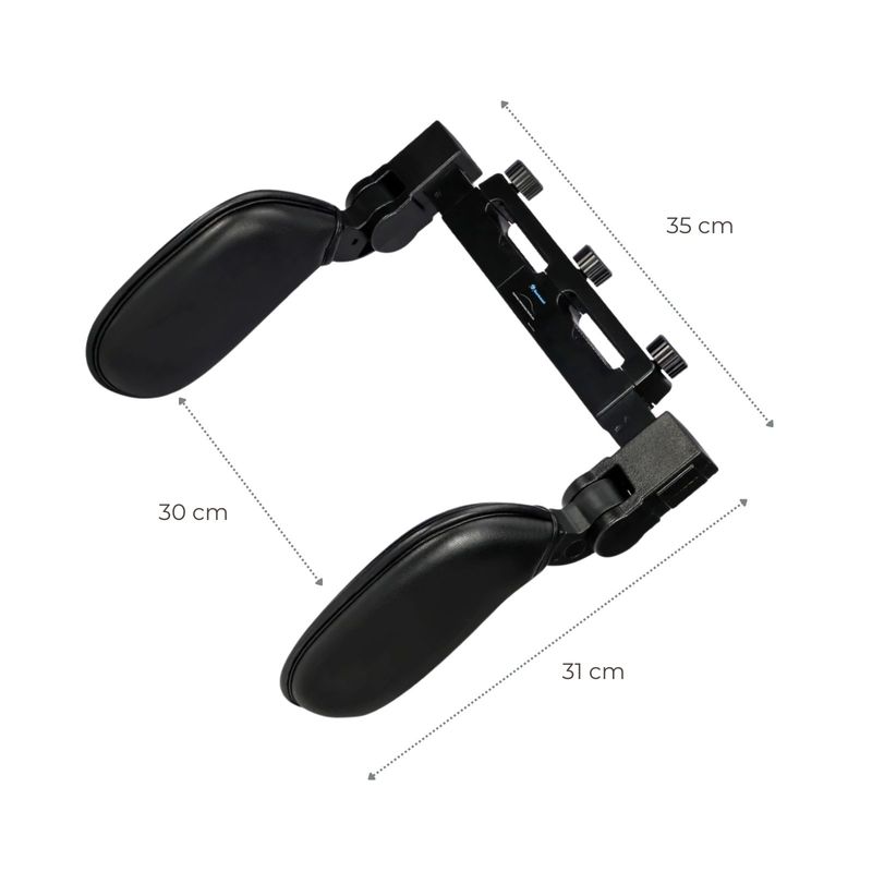 Autositz Kopfstütze Nackenstütze Kopfauflage 180° verstellbar