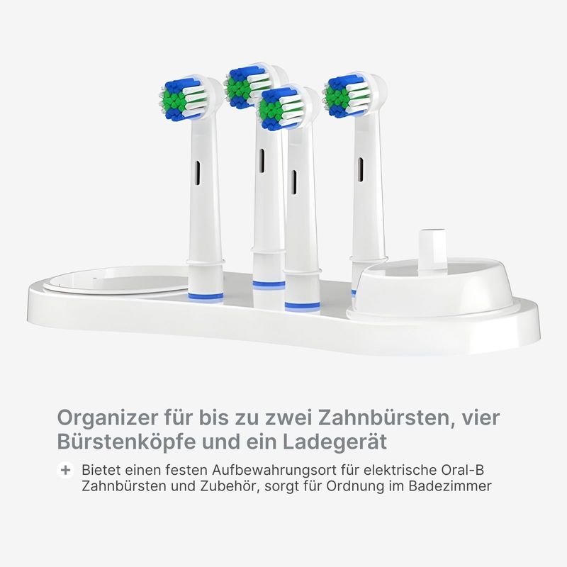 Aufsteckbürsten Halter Organizer elektrische Zahnbürste Oral-B