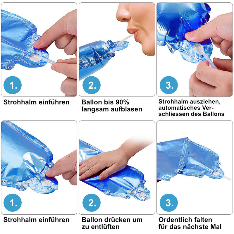 Happy Birthday Ballon Happy Birthday Luftballon Folienballon Girlande