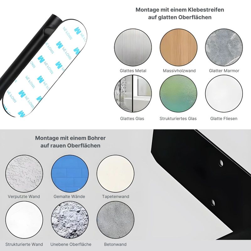 Küchenrollenhalter Papierhandtuch-Halterung Küchenrollenständer