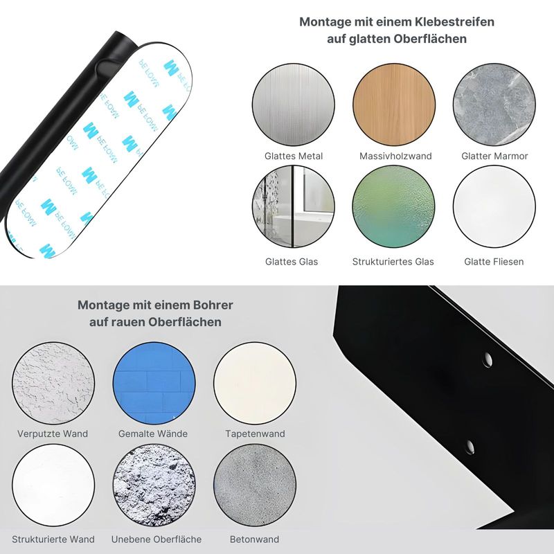 Küchenrollenhalter Papierhandtuch-Halterung Küchenrollenständer