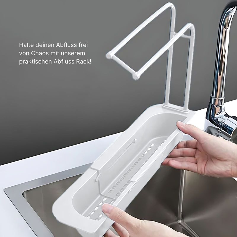 Waschbecken Organizer Abfluss-Rack Spülbecken-Regal Küchenorganizer