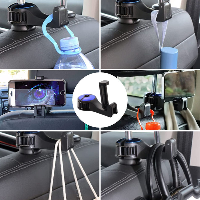 2 in 1 Halterung Auto 2 in 1 Autositz Halterung Kopfstützenhalterung