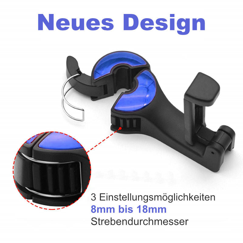 2 in 1 Halterung Auto 2 in 1 Autositz Halterung Kopfstützenhalterung