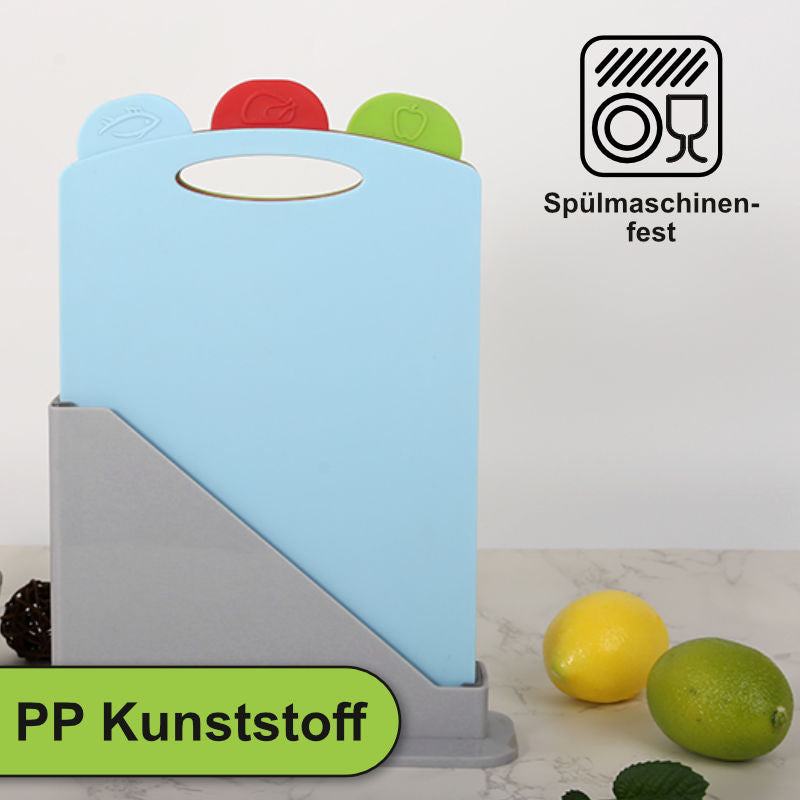 Schneidebretter Set Küchenbrett Brettchen Arbeitsbrett Tranchierbrett