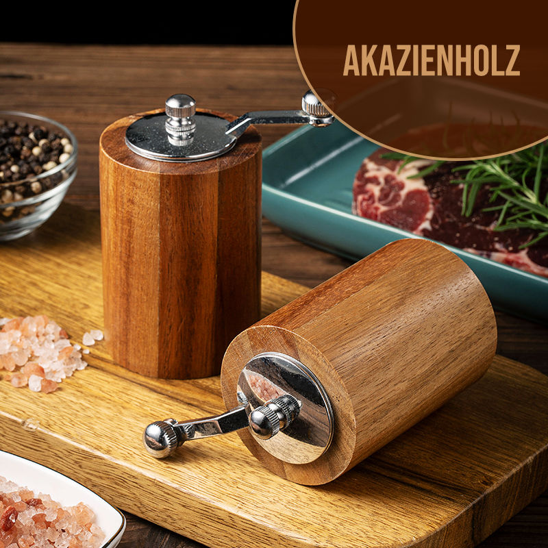 Pfeffermühle Gewürzmühle Salzmühle Kurbelmühle