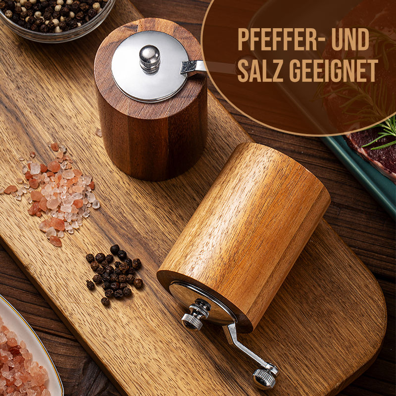 Pfeffermühle Gewürzmühle Salzmühle Kurbelmühle