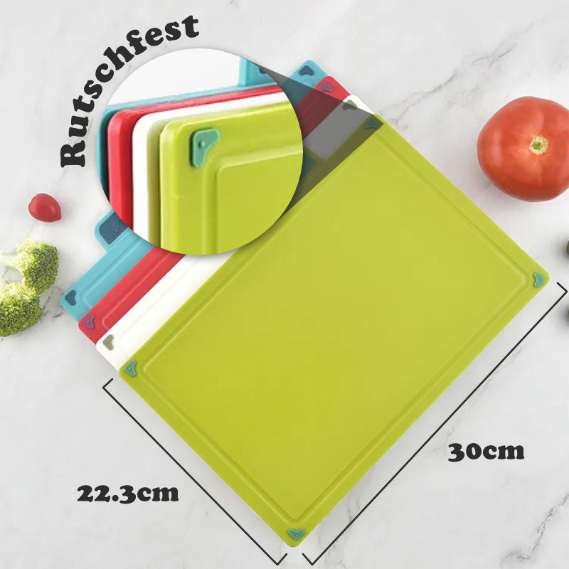 Schneidebretter Set Küchenbrett Brettchen Arbeitsbrett Tranchierbrett