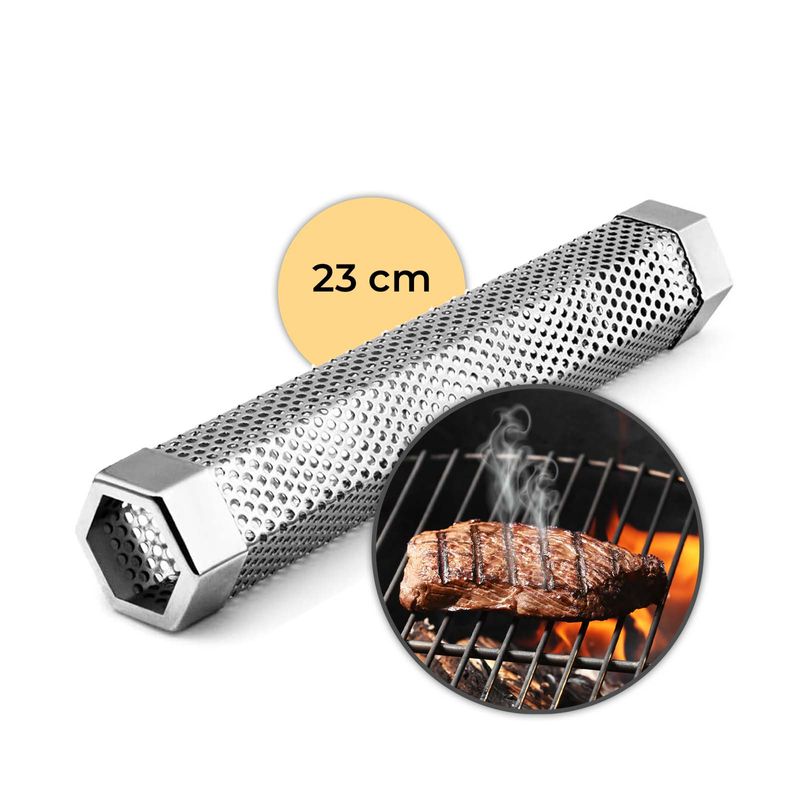 Smoker-Tube Räucherrohr BBQ-Röhre Rauchrohr Räucherkanal Räucherstange