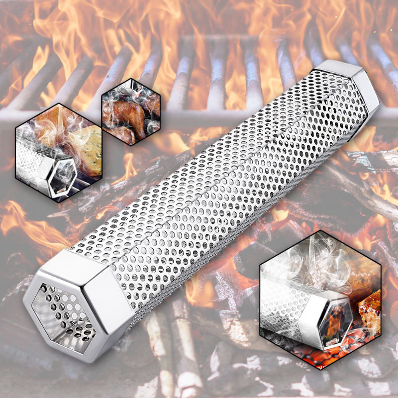 Smoker-Tube Räucherrohr BBQ-Röhre Rauchrohr Räucherkanal Räucherstange