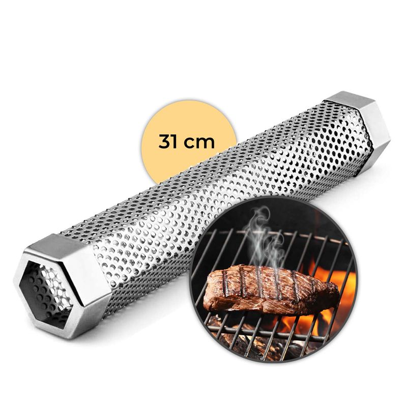 Smoker-Tube Räucherrohr BBQ-Röhre Rauchrohr Räucherkanal Räucherstange