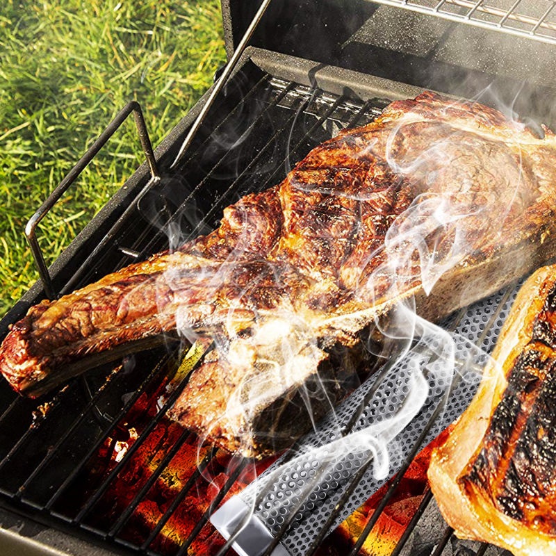 Smoker-Tube Räucherrohr BBQ-Röhre Rauchrohr Räucherkanal Räucherstange