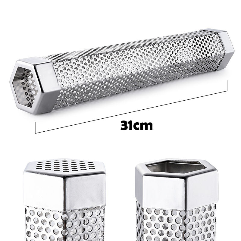 Smoker-Tube Räucherrohr BBQ-Röhre Rauchrohr Räucherkanal Räucherstange