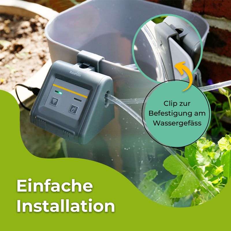 Bewässerungssystem Selbstbewässerungsanlage Wasserpumpenanlage