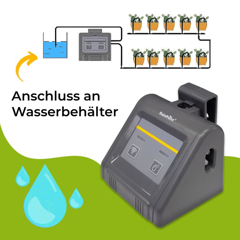 Bewässerungssystem Selbstbewässerungsanlage Wasserpumpenanlage