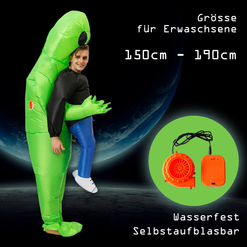 Alien Kostüm Aufblasbares Kostüm Party Kostüm Fasnacht Kostüm