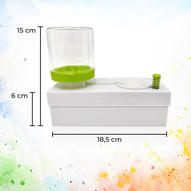 Pinselreiniger Wasserspender für Malerpinsel Pinselspüler Brush Rinser