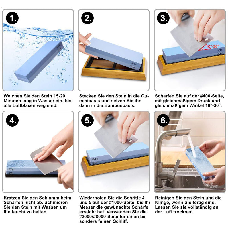 Messerschärfer Schleifstein Wetzstein Messerschleifer Schärfstein