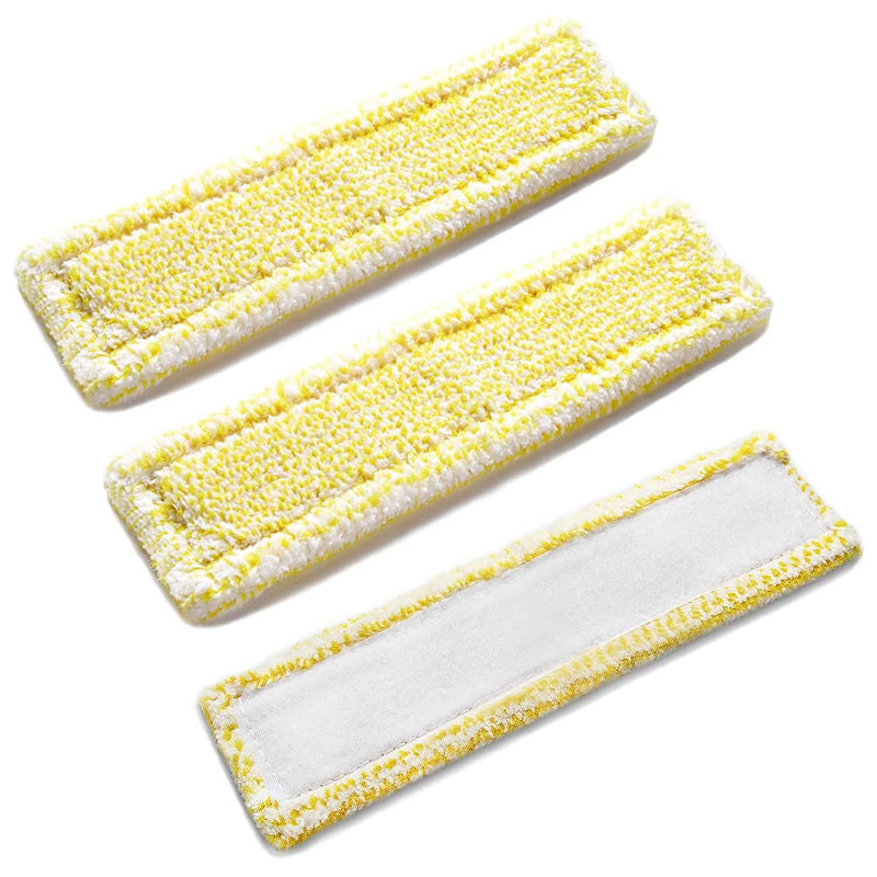 3er-Set Alternative Wischbezüge Wischpad für Kärcher Fenstersauger WV