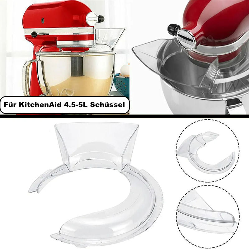 Alternativer Spritzschutz für KitchenAid Spritzschutz mit Einfüllschütte