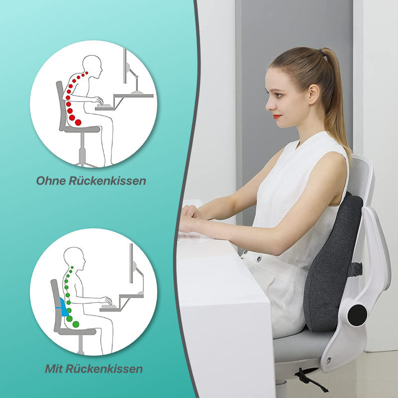 Memory Foam Rückenkissen Orthopädisches Rückenkissen Ergo Rückenkissen