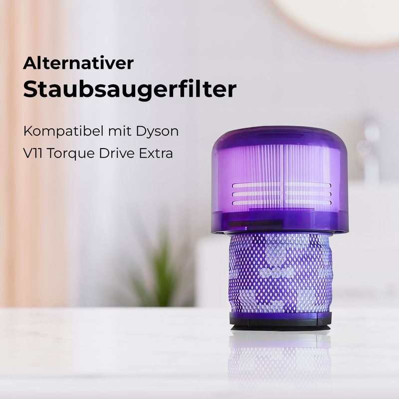 Kompatibler Staubsaugerfilter für Dyson V11 Torque Drive Extra
