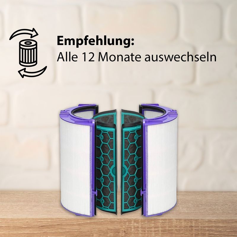 Kompatibles Filter-Set für Dyson Pure Cool Cryptomic Luftreiniger TP06