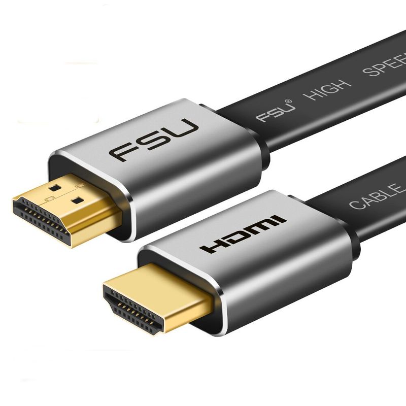 1.5m HDMI zu HDMI 2.0 Verbindungskabel 4K 120Hz Flachkabel Premium UHD