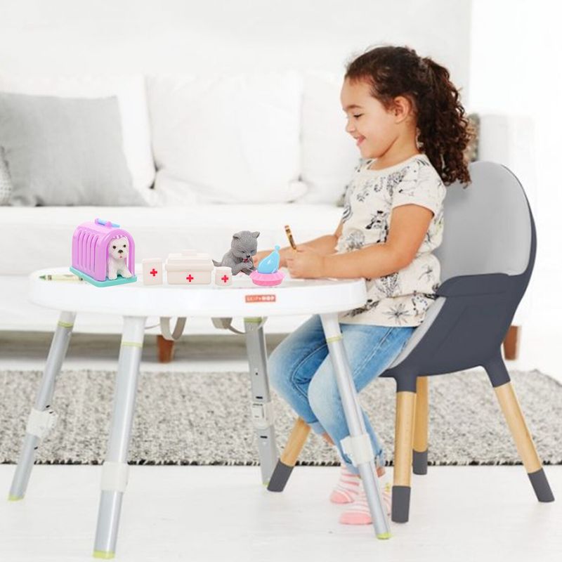 Tierset Hund und Katze für Barbie Haushalt Puppenhaus Zubehör Kinder