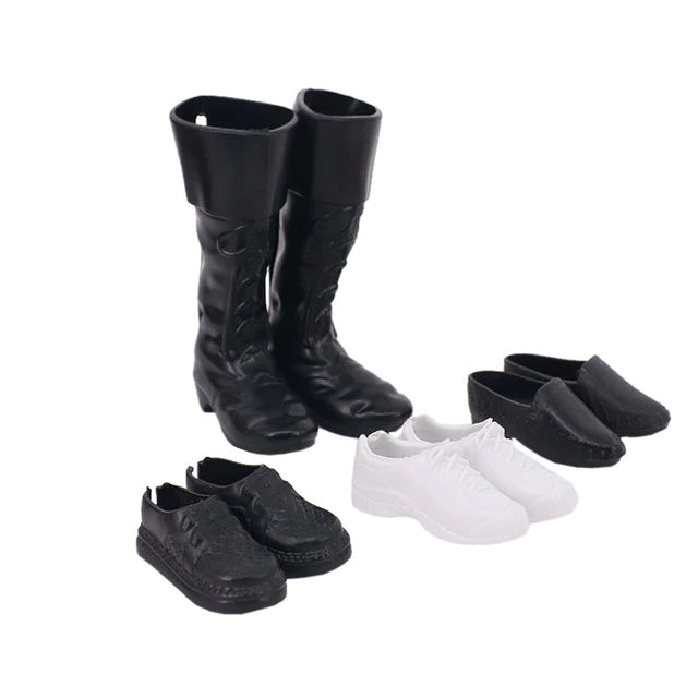 4 Paar Schuhe Puppen Zubehör Set für Ken Barbie Accessories